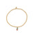 Kids Collection Gold & Enamel Cherry on Gold Beads