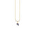 Kids Collection Gold & Enamel Mini Chai Charm Necklace