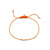 Gold & Diamond Tiny Eye Cord Bracelet