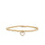 Kids Collection Gold & Diamond Heart on Gold Beads