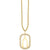 Gold & Diamond Extra Large Wishbone Open Icon Charm