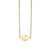 Pure Gold Large Eye Link Necklace