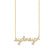 Gold & Diamond Small Custom Script Heart Icon Necklace