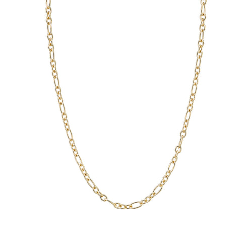 14k Gold Short & Long Cable Chain