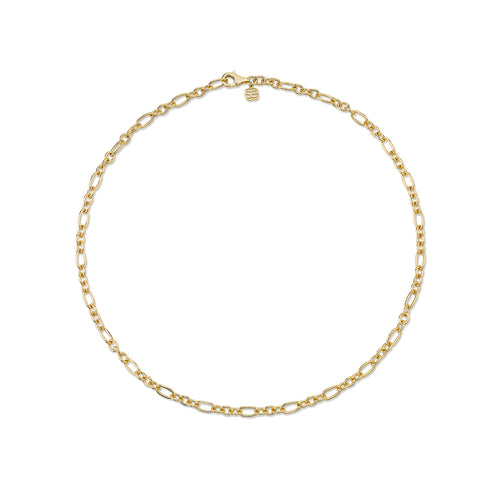 14k Gold Short & Long Cable Chain