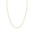 14k Gold Tiny Oval Link Chain