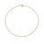 14k Gold Tiny Oval Link Chain