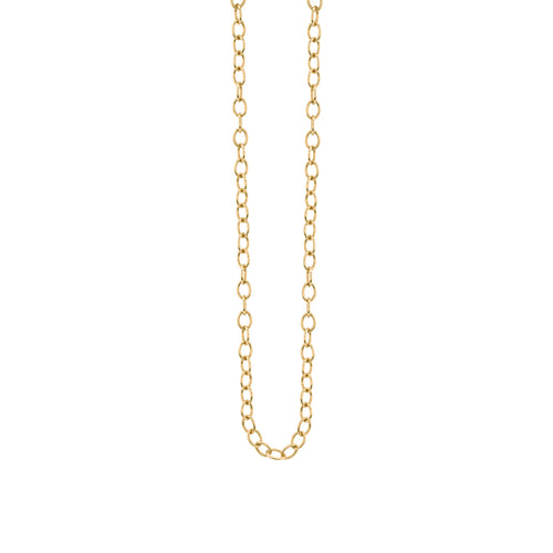 14k Gold Oval Cable Chain