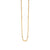 14K Gold Diamond Cut Cable Chain