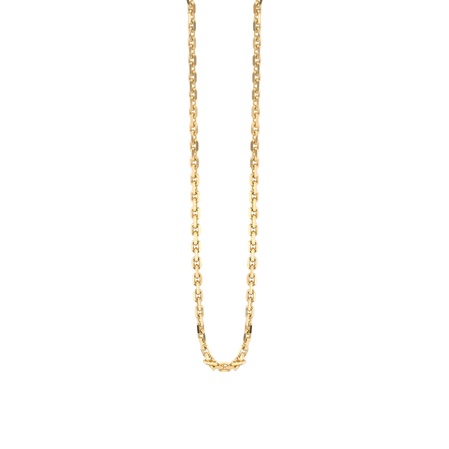 14K Gold Diamond Cut Cable Chain - Sydney Evan Fine Jewelry