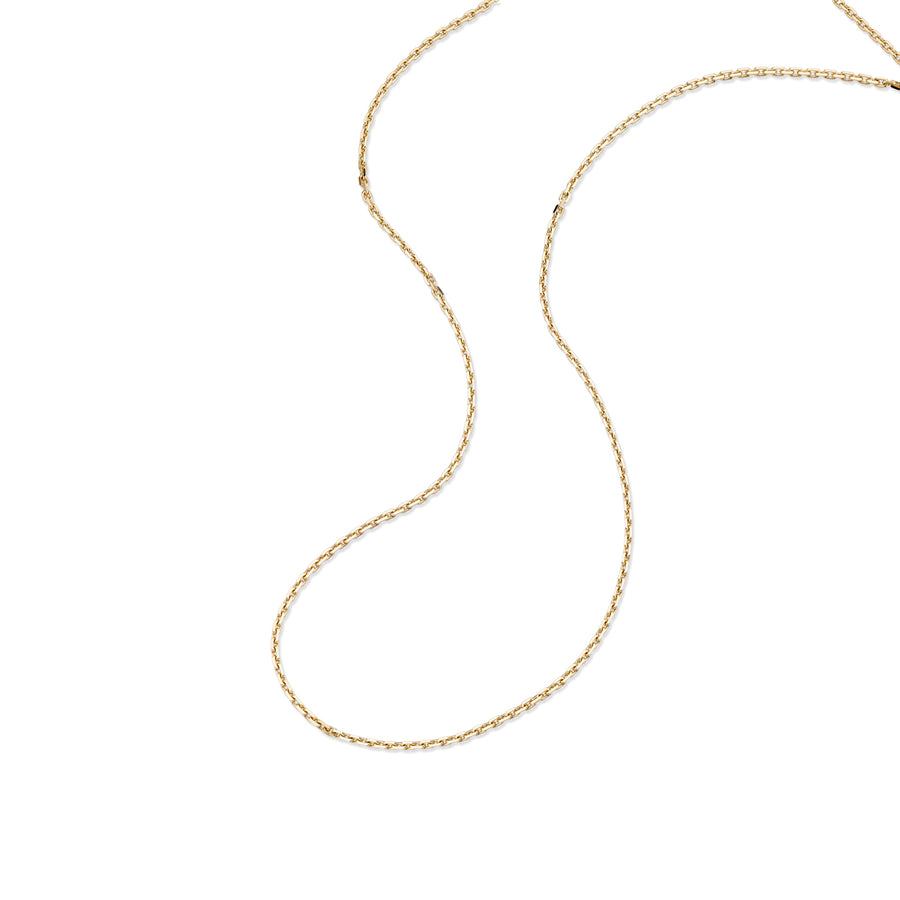 14K Gold Diamond Cut Cable Chain - Sydney Evan Fine Jewelry