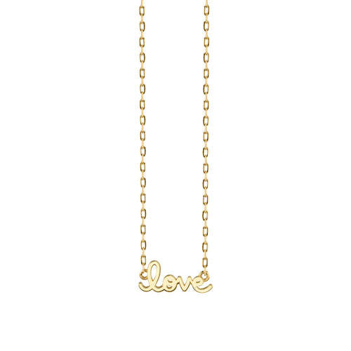 Kids Collection Pure Gold Tiny Love Necklace