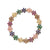 Gold Rainbow Daisy Eternity Bracelet