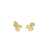 Kids Collection Gold & Diamond Small Squirrel Stud