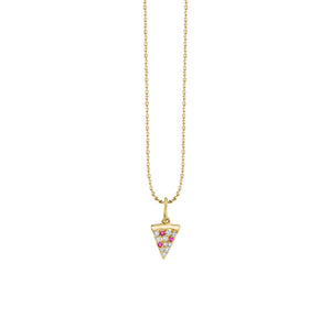 Gold & Diamond Pizza Slice Charm - Sydney Evan Fine Jewelry