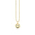 Kids Collection Gold & Diamond Star Eyes Happy Face Necklace