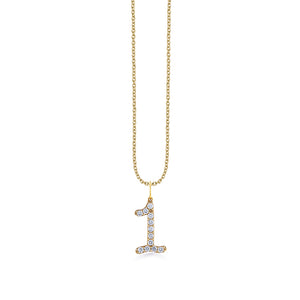 送料関税込み★SYDNEY EVAN★Mama 14K ダイヤモンド ネックレス Shop Sydney Evan 14k Gold & Diamond Large Mama Necklace