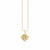 Gold & Diamond Pearl Clam Shell Charm