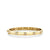 Gold & Diamond Fluted Hinge Bangle