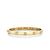 Gold & Diamond Fluted Hinge Bangle