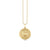 Gold & Diamond 333 Angel Number Charm