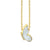 Gold & Diamond Mother of Pearl Inlay Flying Butterfly Necklace