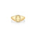 Men's Collection Gold & Diamond Hamsa Icon Signet Ring