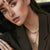 Gold & Diamond Fluted Eye Necklace