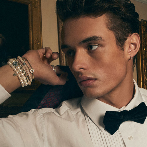 Men's Collection Pure Gold Eye on Pearl