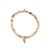Men's Collection Gold & Diamond Small Horn on African Opal