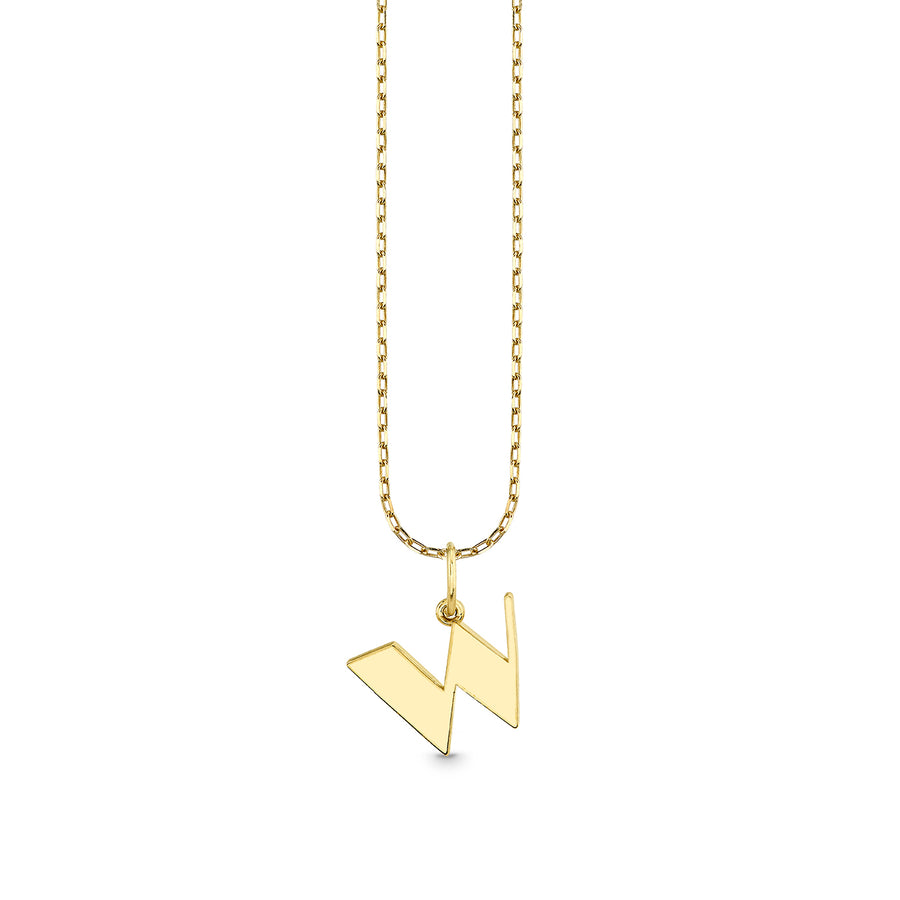 Pure Gold Small Initial Necklace - Sydney Evan Fine Jewelry