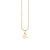 Pure Gold Tiny Initial Charm