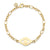 Pure Gold Evil Eye Bracelet