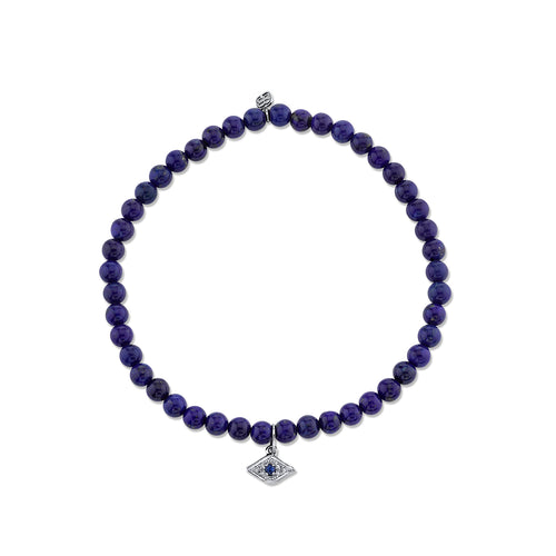 Men's Collection Gold & Diamond Eye on Lapis