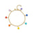 Kids Collection Gold & Enamel Tiny Happy Face Bracelet