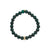 Men's Collection Gold & Diamond Eternity Rondelle on Malachite
