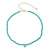 Kids Collection Gold & Enamel Eye Turquoise Necklace