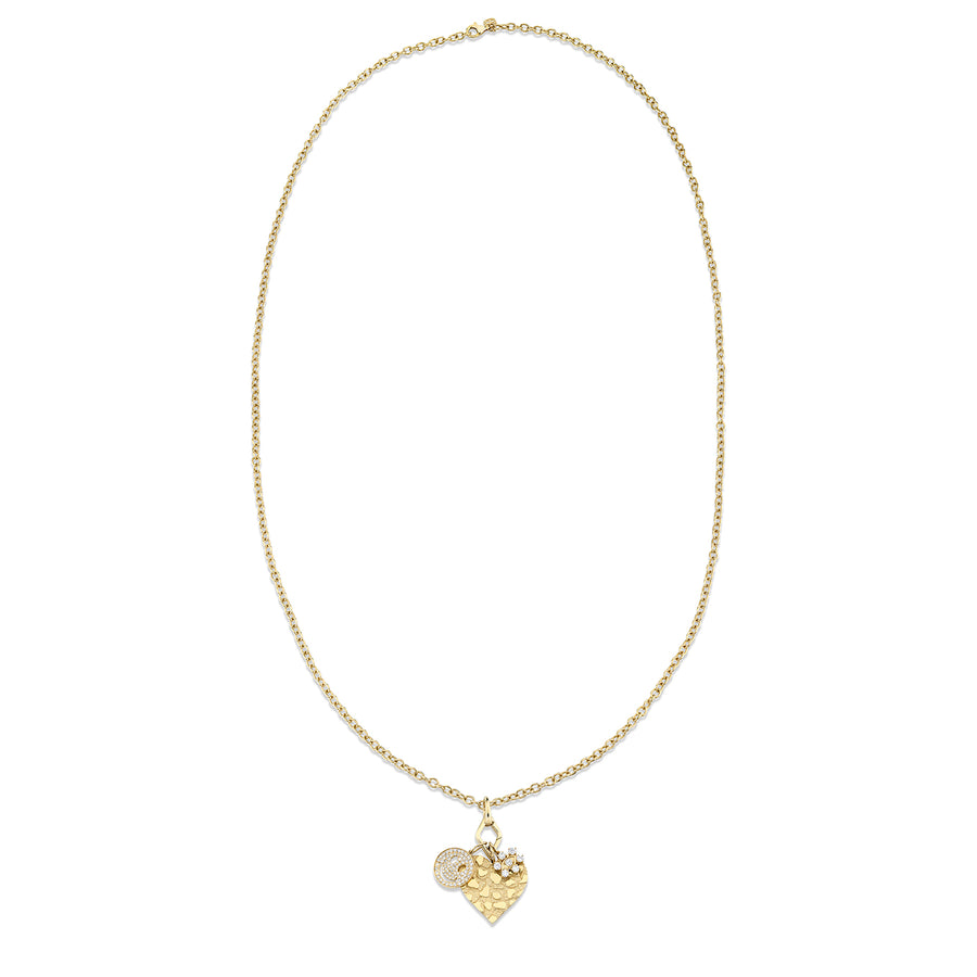 Gold & Diamond Multi-Charm Necklace - Sydney Evan Fine Jewelry