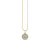 Kids Collection Gold & Enamel Happy Face Necklace