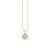 Kids Collection Gold & Enamel Happy Face Necklace
