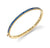 Gold & Gemstone Large Bangle