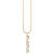 Gold & Diamond Mama Charm Necklace