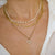 Gold & Diamond Extra Large Bezel Eye Charm