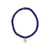 Men's Collection Gold & Diamond Small Chai on Lapis Heishi