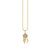 Gold & Diamond Jellyfish Charm