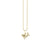Gold & Diamond Shark Charm