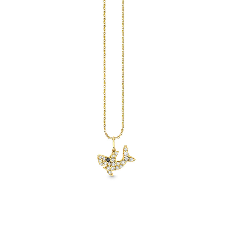 Gold & Diamond Shark Charm - Sydney Evan Fine Jewelry
