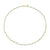 Gold & Enamel Mini Eye Necklace