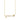 Gold & Diamond Queen Bee Script Necklace - Sydney Evan Fine Jewelry