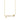 Gold & Diamond Queen Bee Script Necklace - Sydney Evan Fine Jewelry